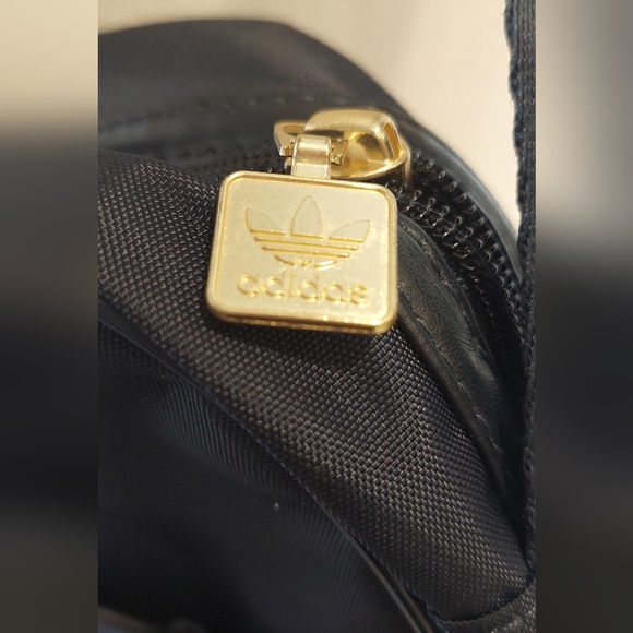 Adidas Black Messenger Bag with White Logo - Picture 2 of 8